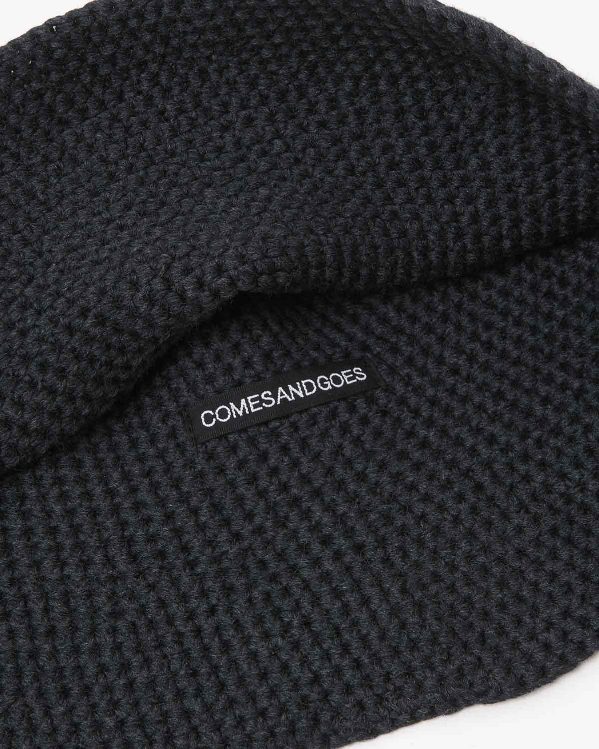 HAND MADE KNIT WOOL BALLOON HAT