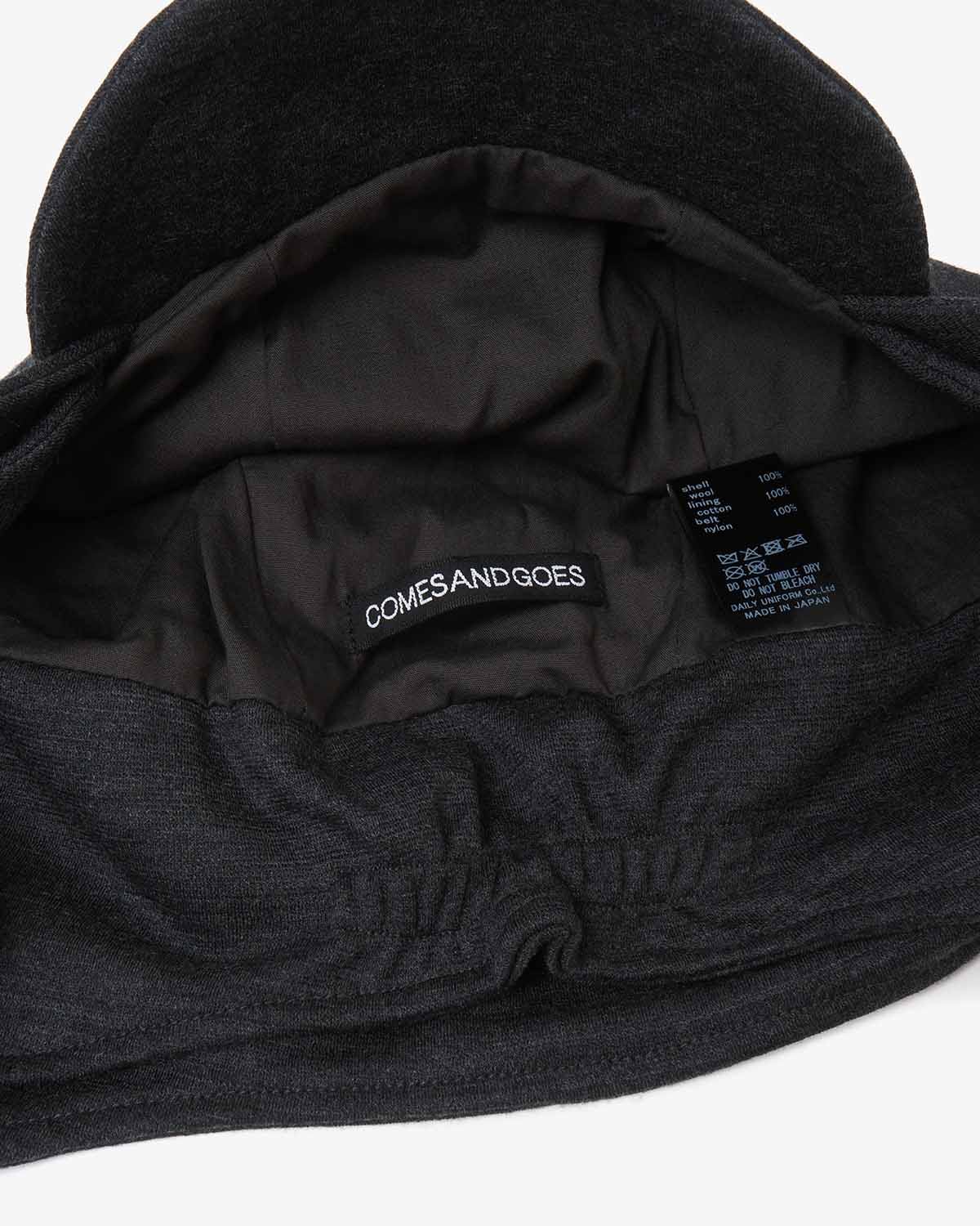 TECH WOOL ARMY EAR CAP