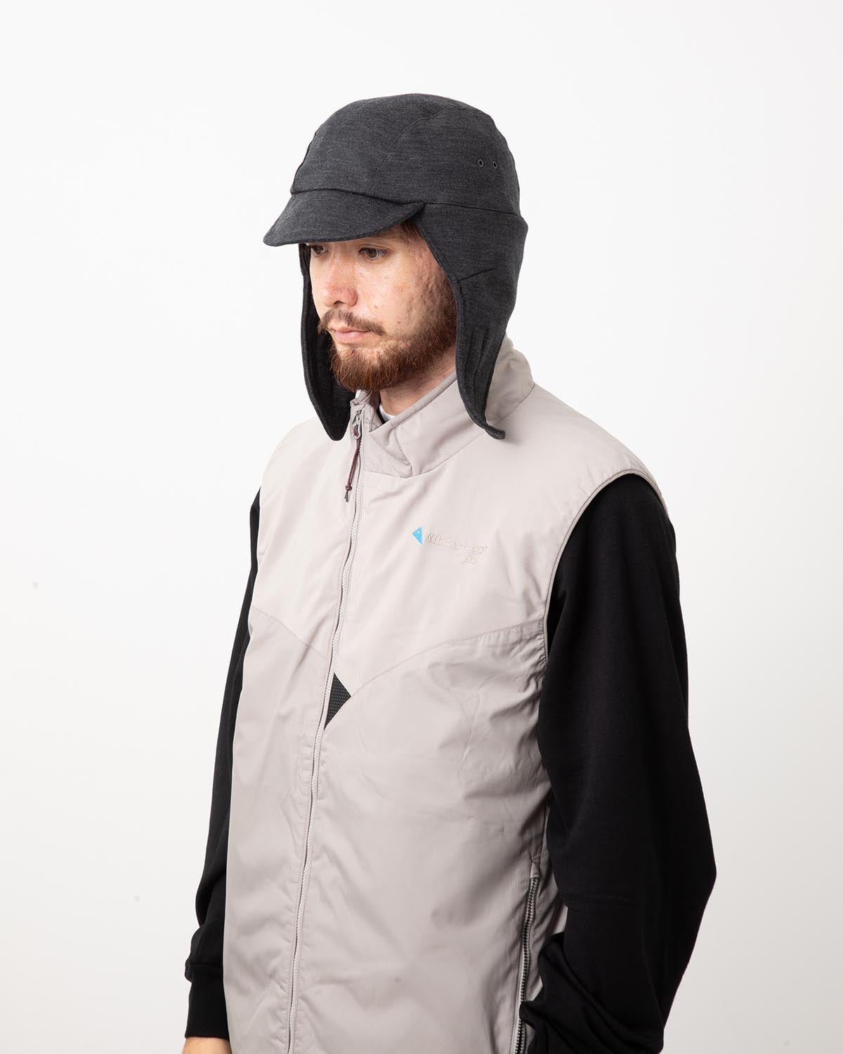 TECH WOOL ARMY EAR CAP