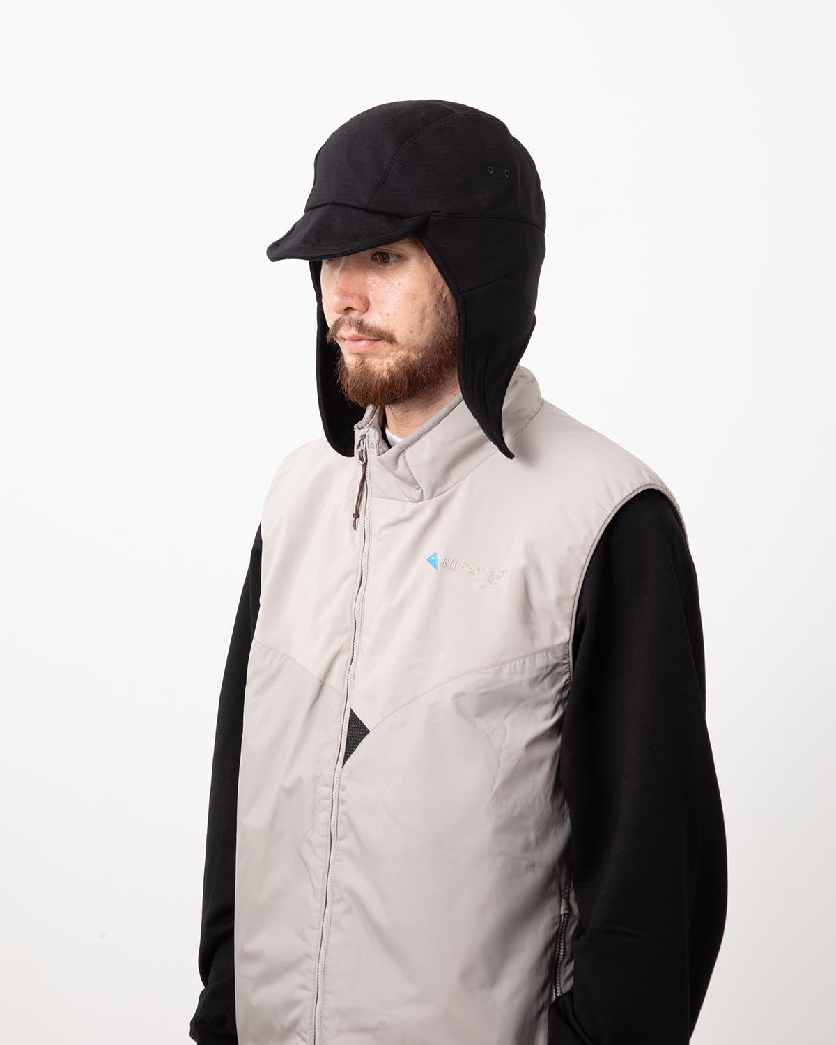 TECH WOOL ARMY EAR CAP