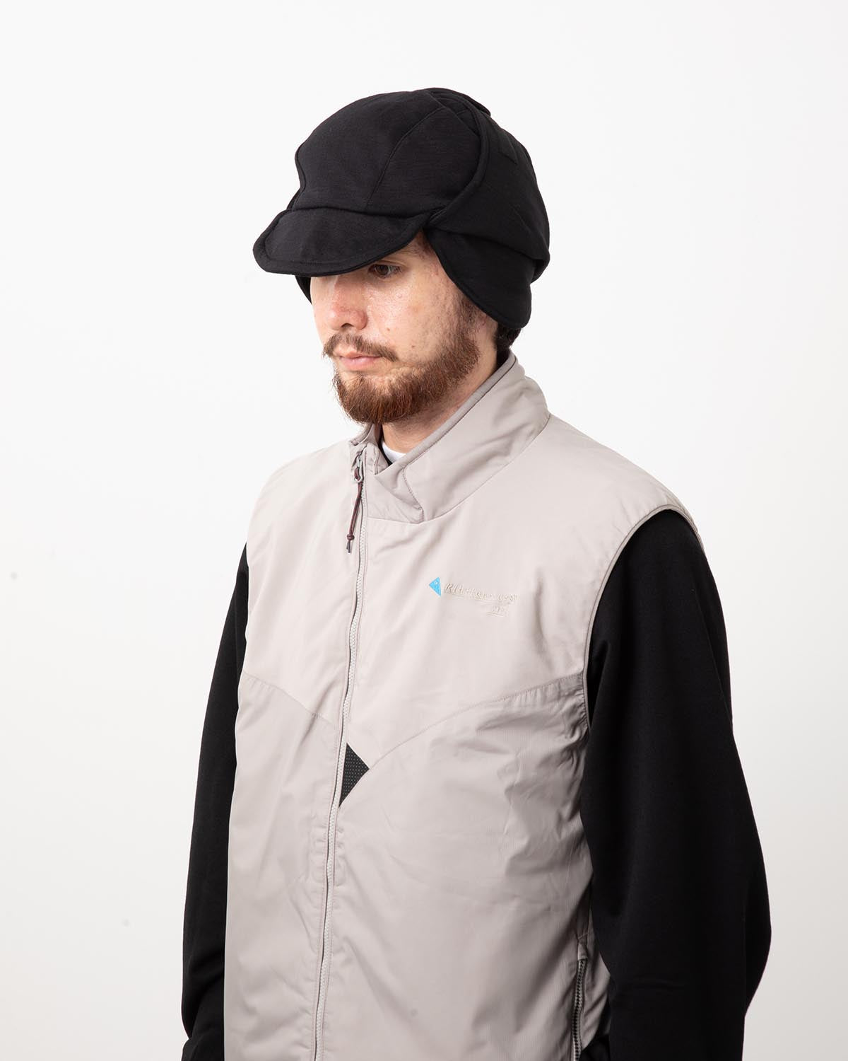 TECH WOOL ARMY EAR CAP