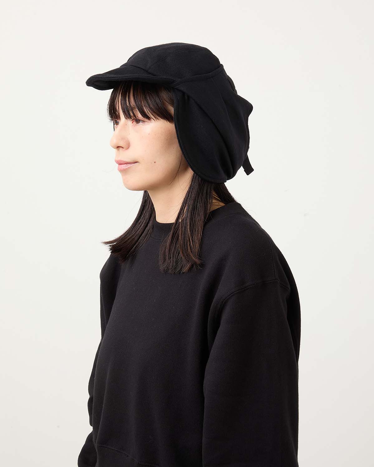 TECH WOOL ARMY EAR CAP