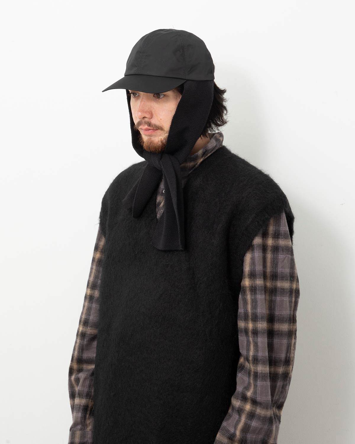 DICROS & KNIT MUFFLER CAP