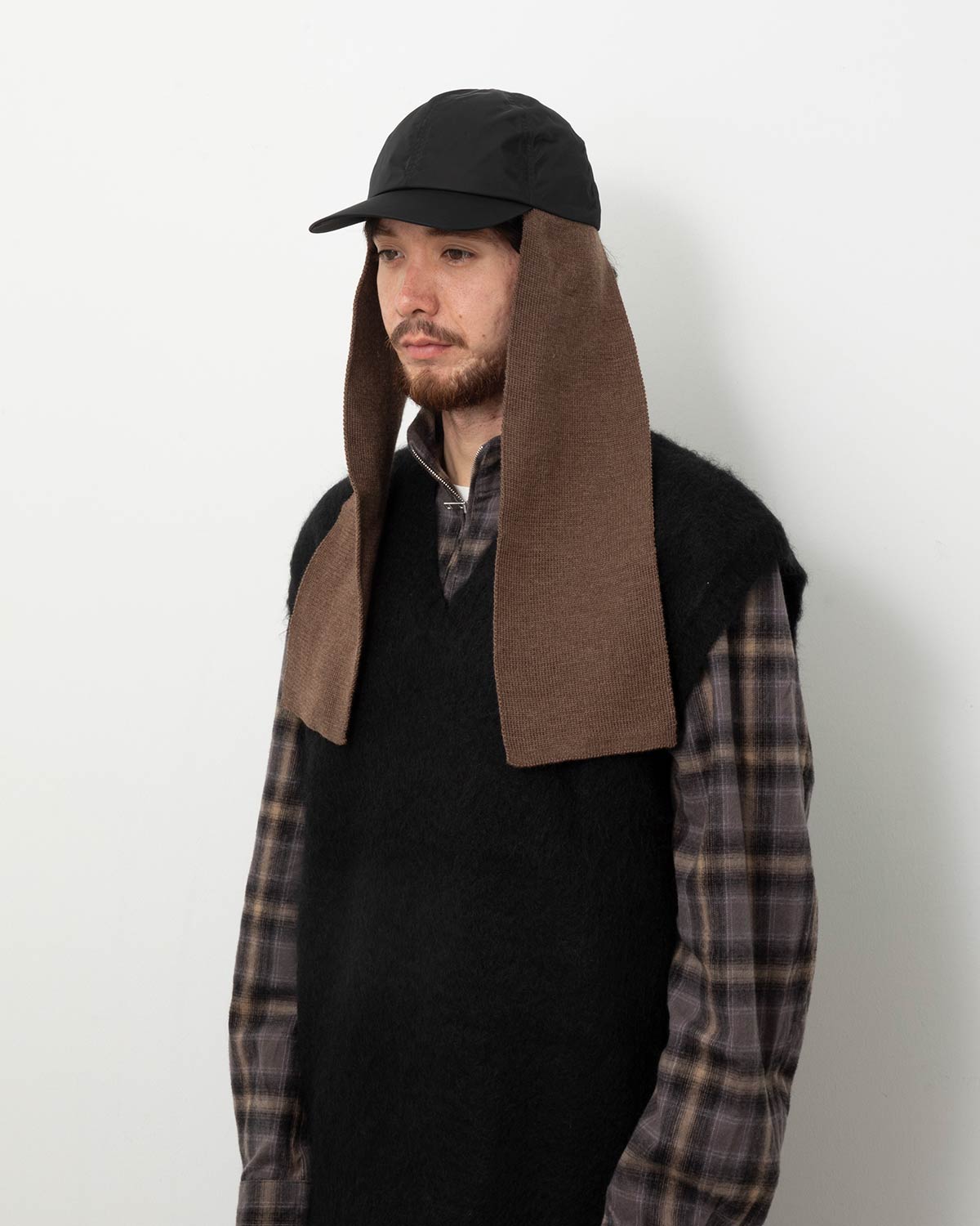 DICROS & KNIT MUFFLER CAP