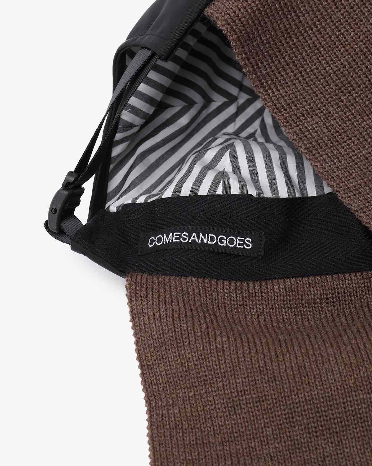 DICROS & KNIT MUFFLER CAP