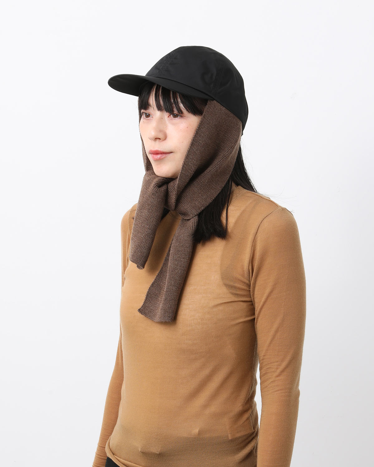 DICROS & KNIT MUFFLER CAP