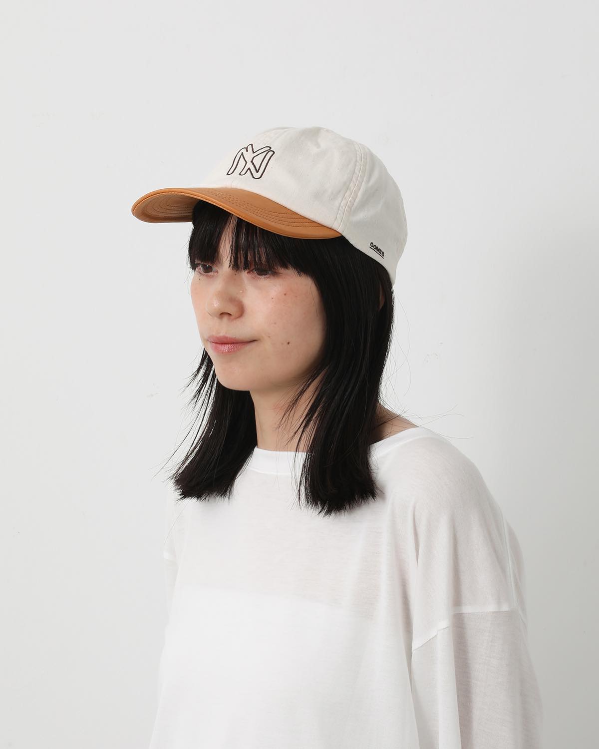 NY BRIM LEATHER CAP for COVERCHORD