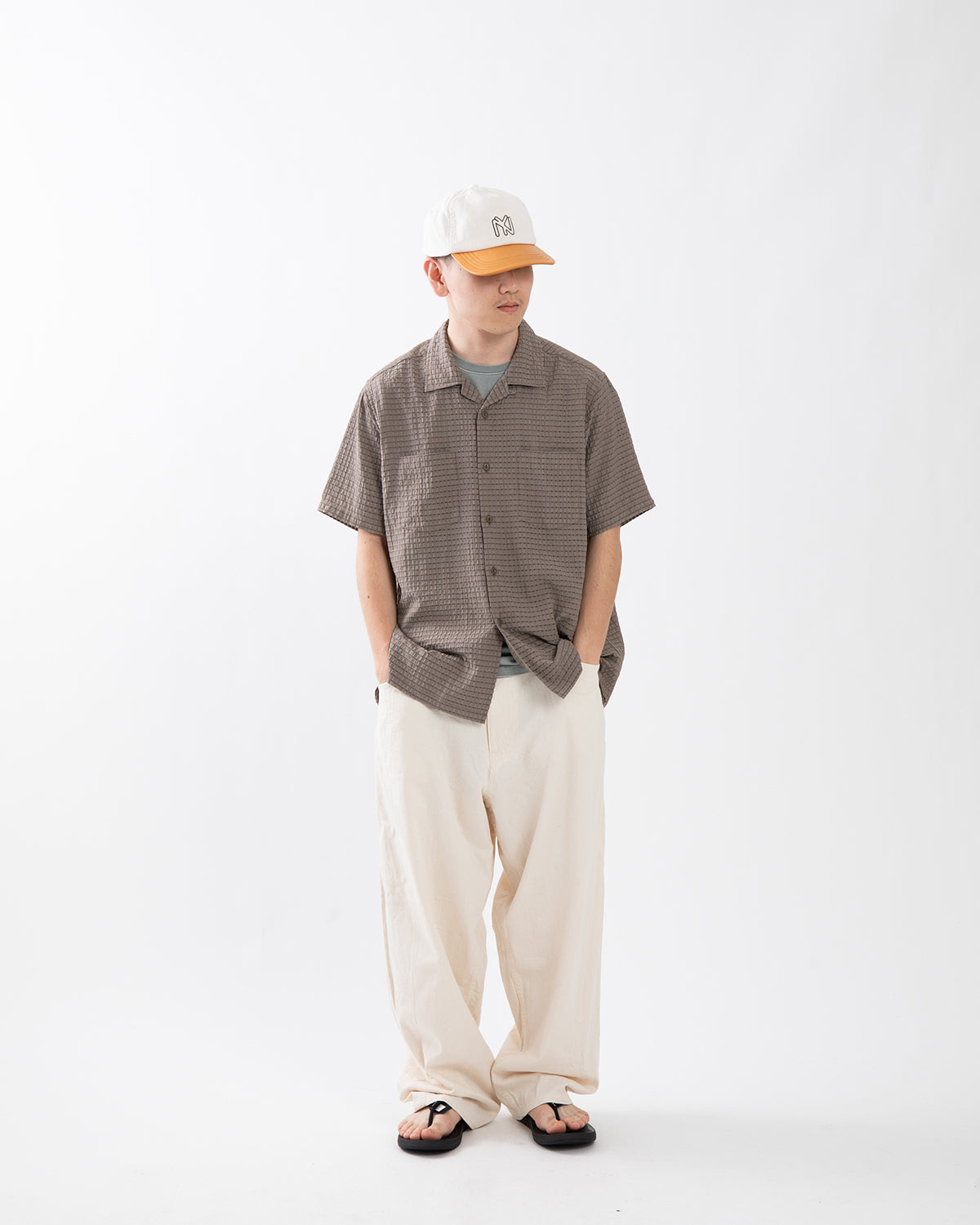 NY BRIM LEATHER CAP for COVERCHORD