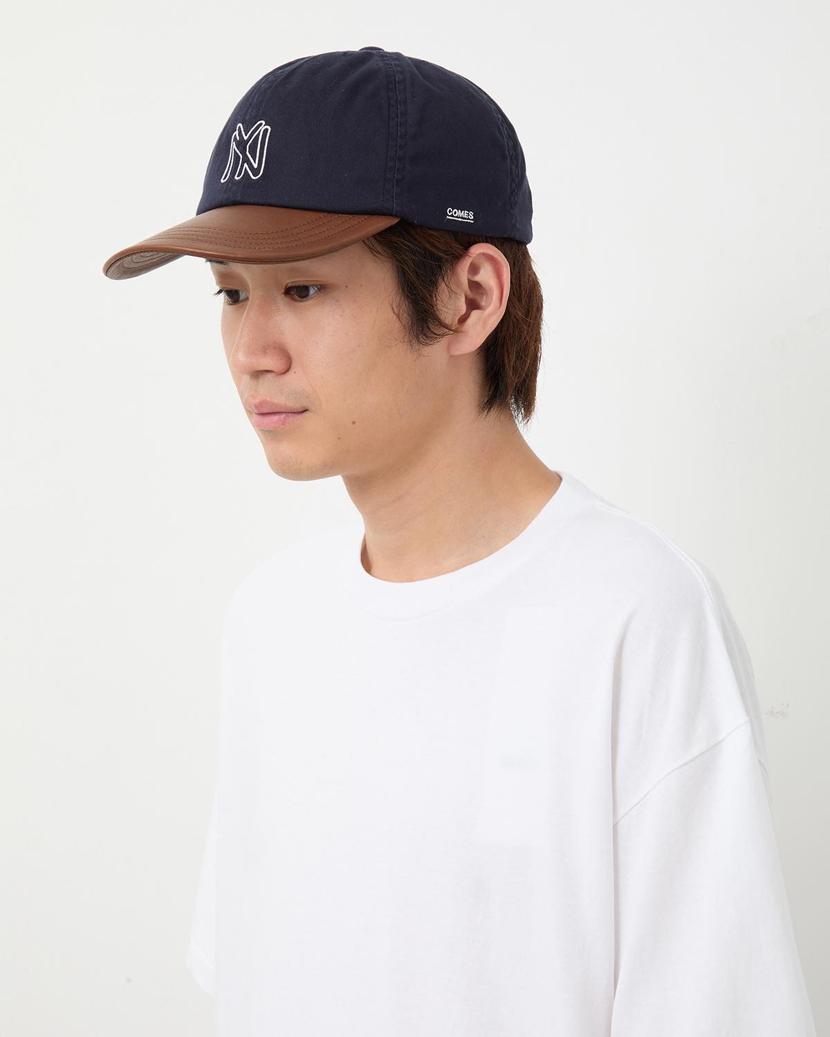 NY BRIM LEATHER CAP for COVERCHORD