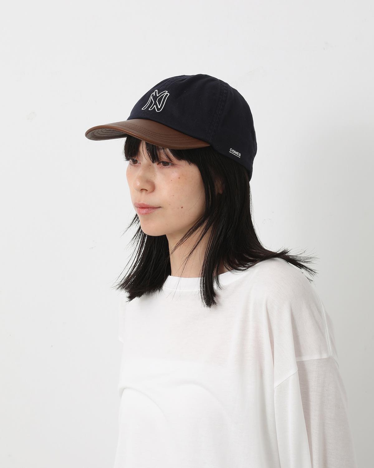 NY BRIM LEATHER CAP for COVERCHORD