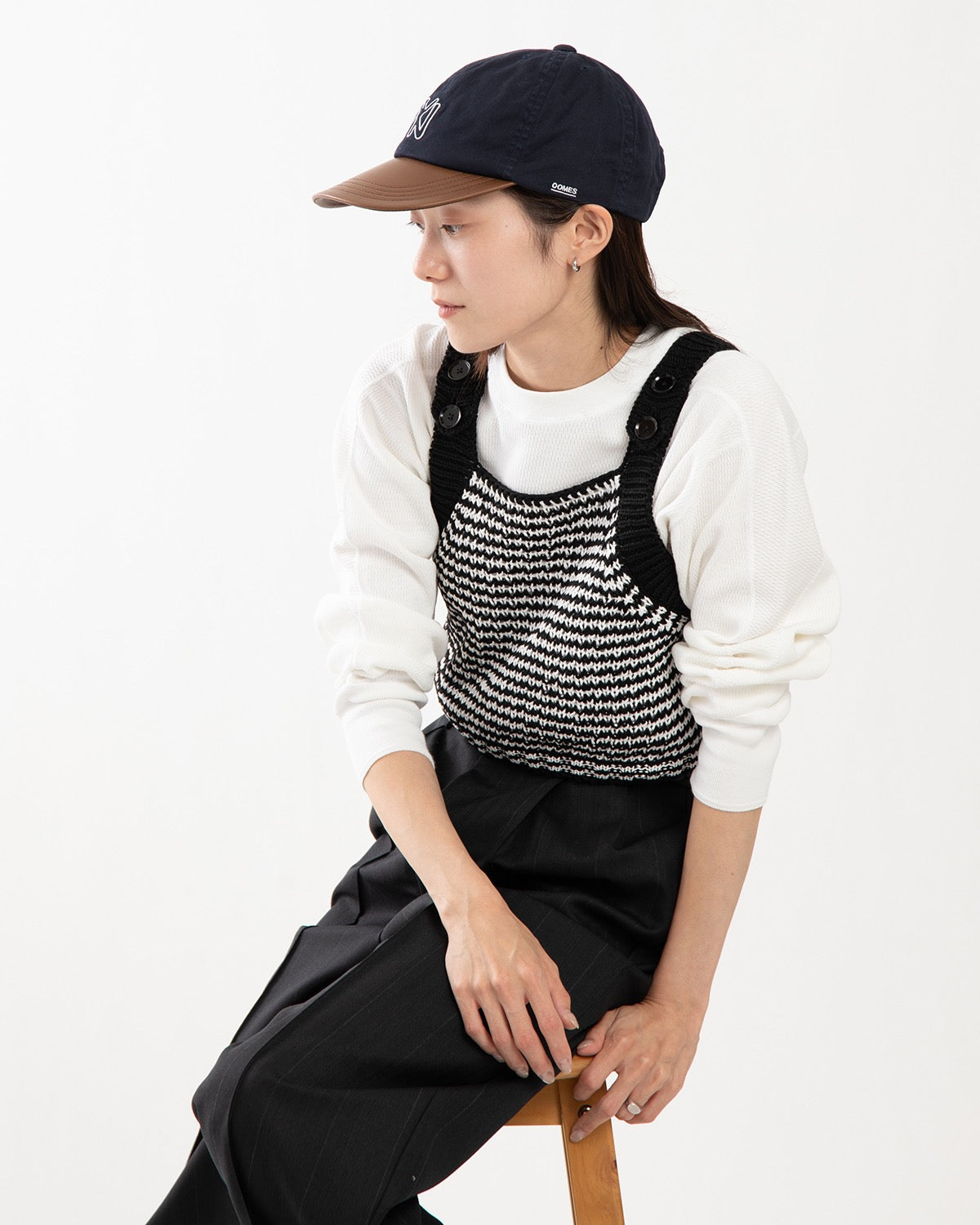 NY BRIM LEATHER CAP for COVERCHORD