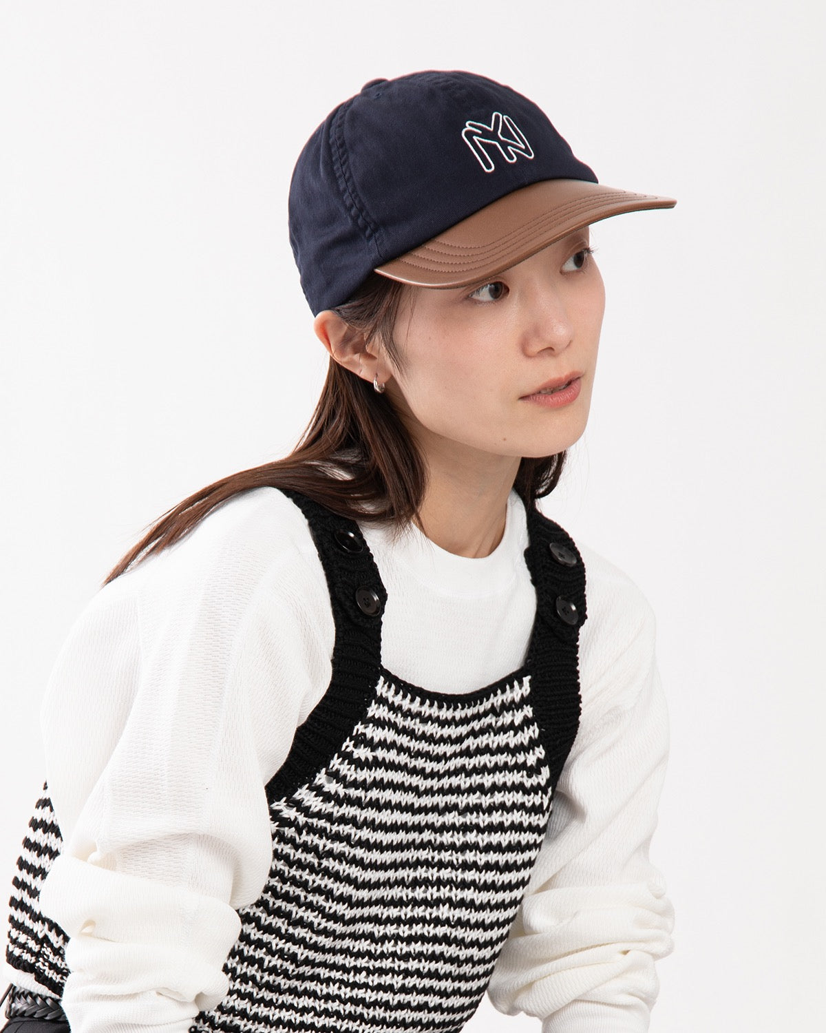 NY BRIM LEATHER CAP for COVERCHORD