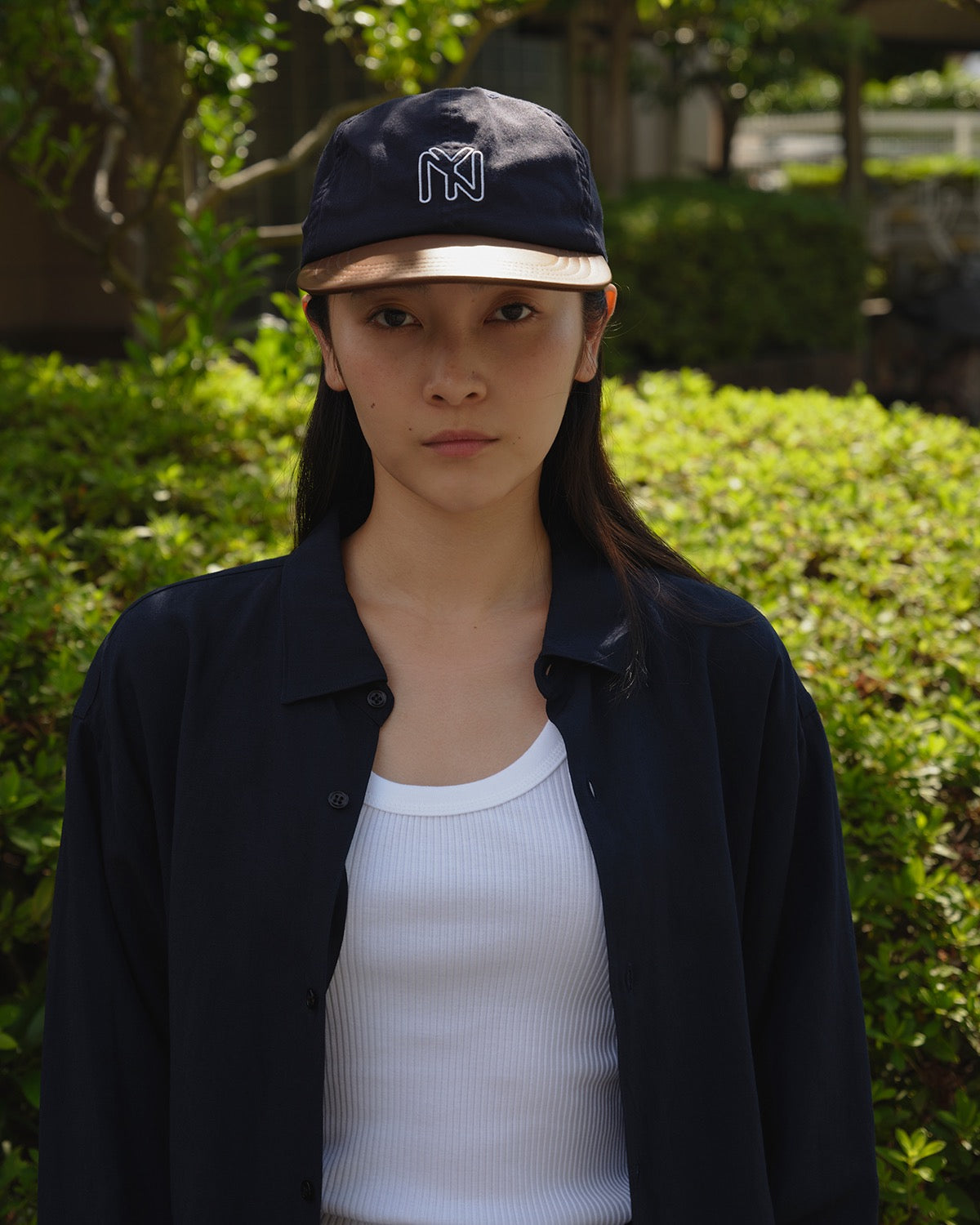 NY BRIM LEATHER CAP for COVERCHORD