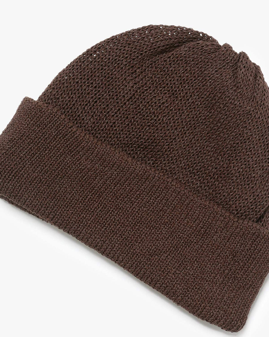 comesandgoes 和紙 5G STANDARD KNIT ニットキャップ COMESANDGOES | 和紙 5G STANDARD KNIT / BLACK 5ゲージ和紙ニット