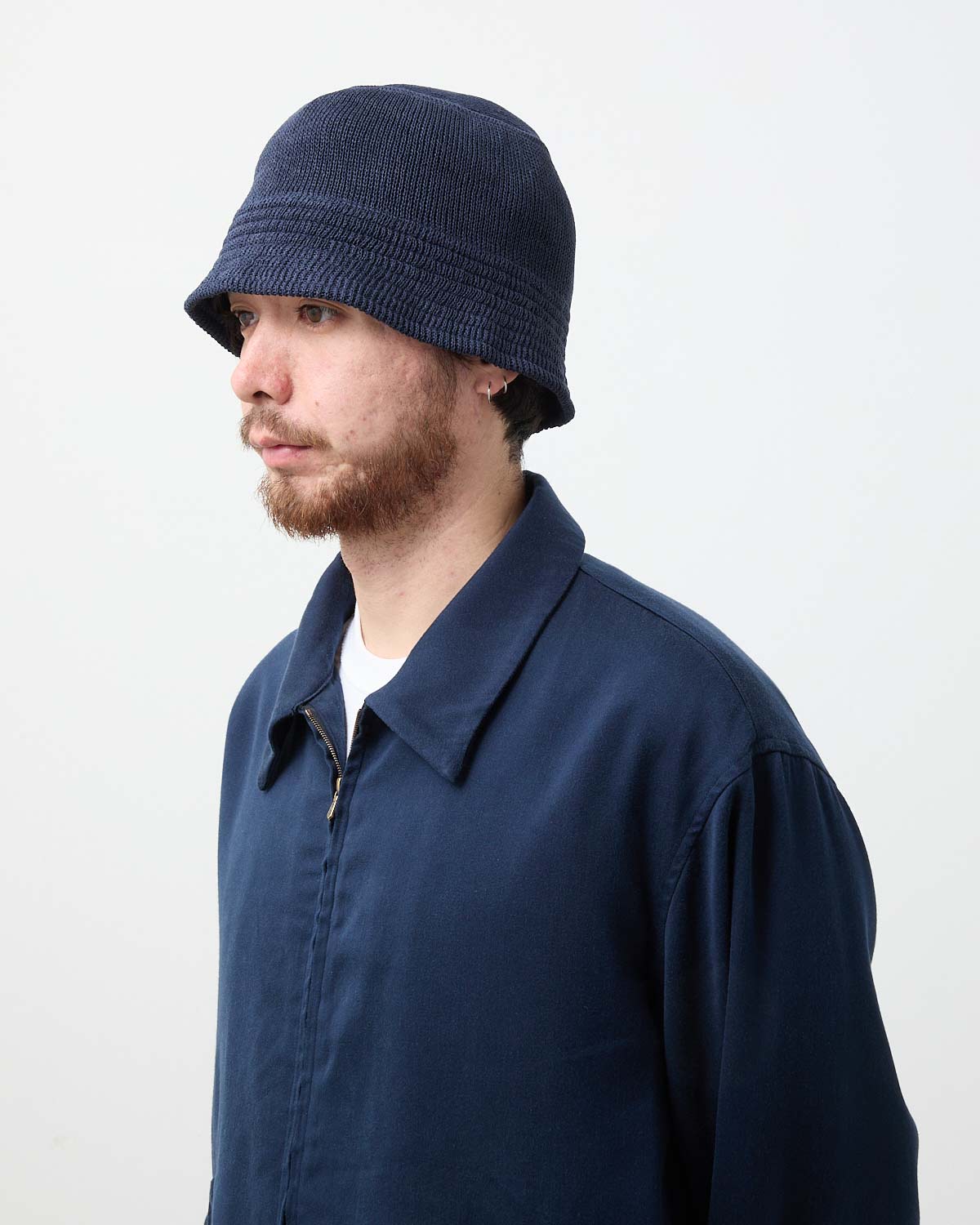 和紙 KNIT FLAT HAT