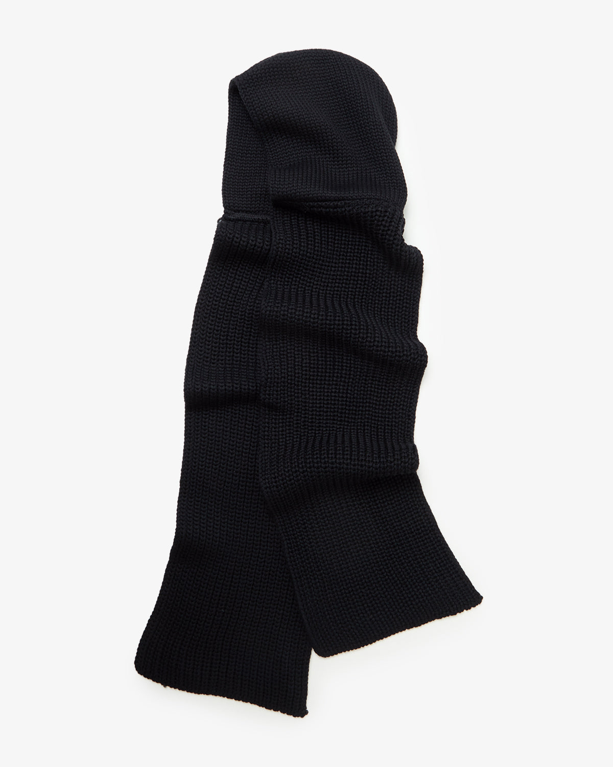 MERINO WOOL HOODIE MUFFLER