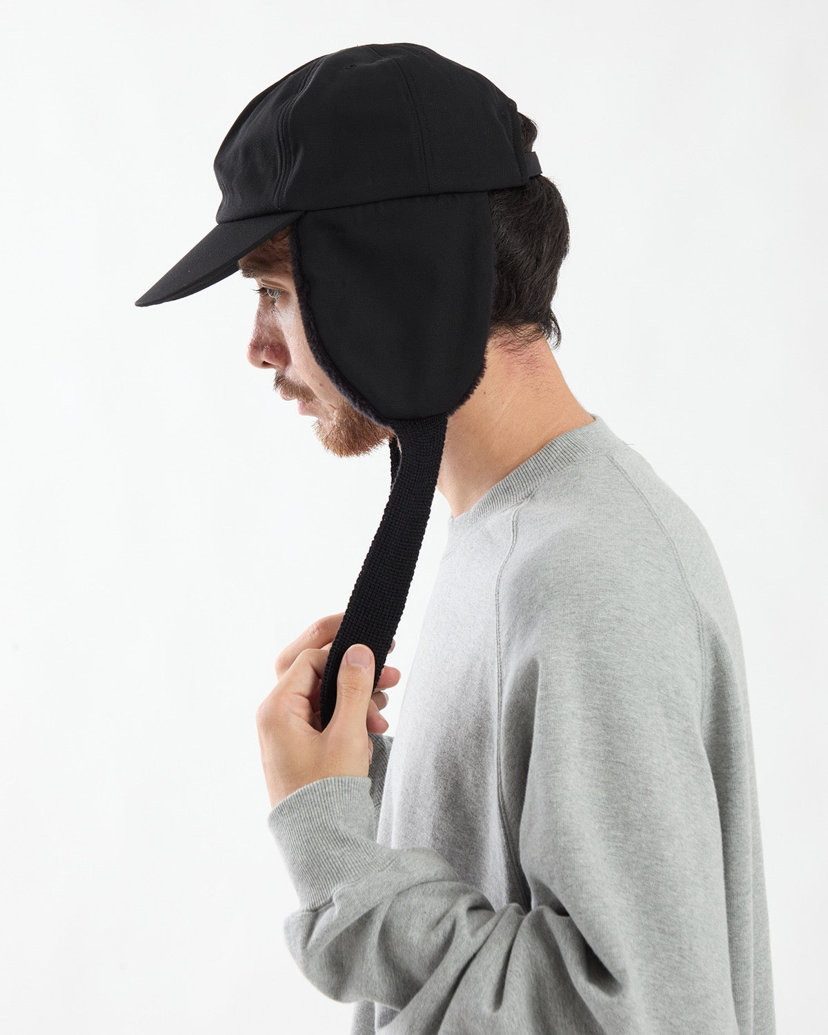 CLEAR TWILL EAR CAP