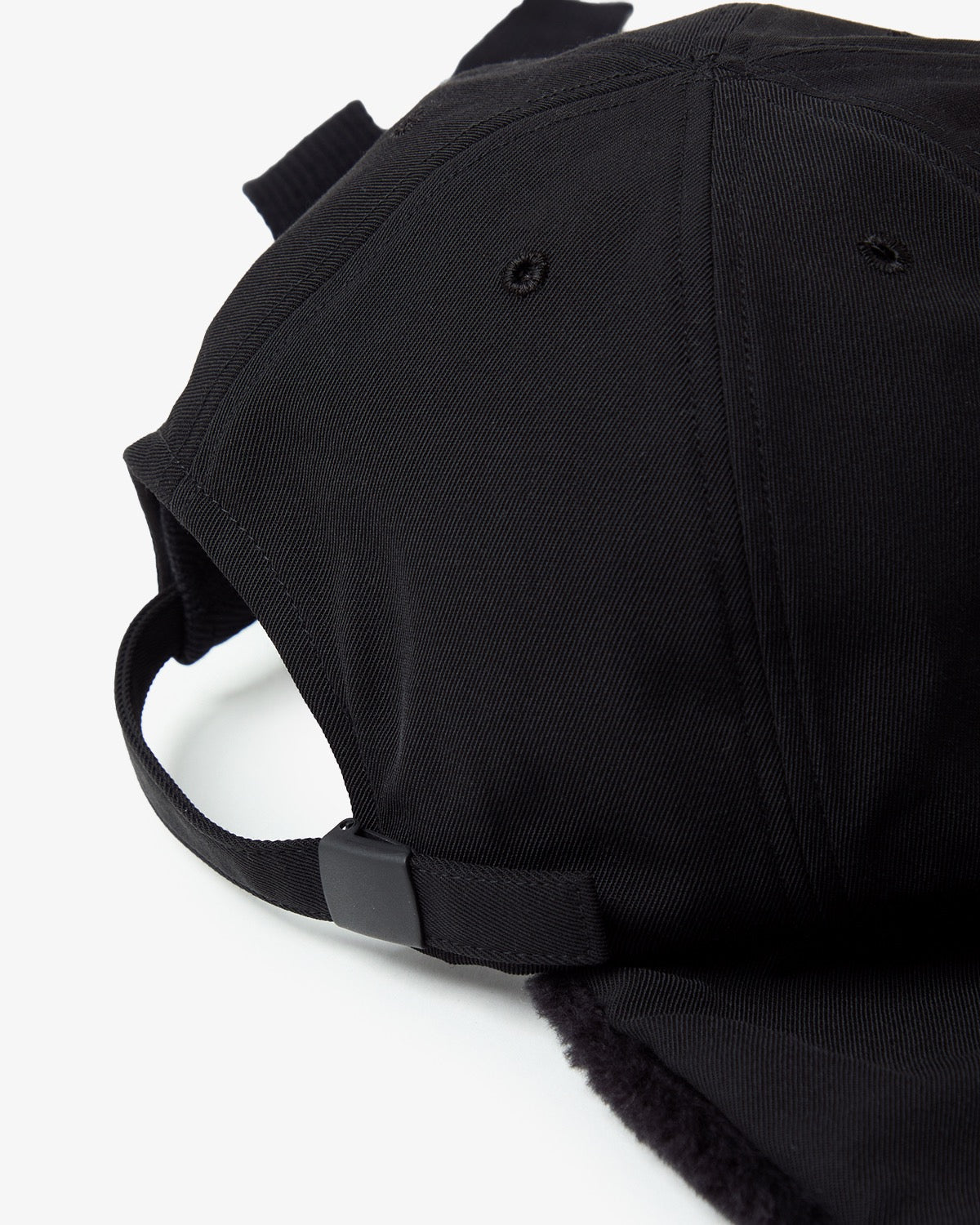 CLEAR TWILL EAR CAP