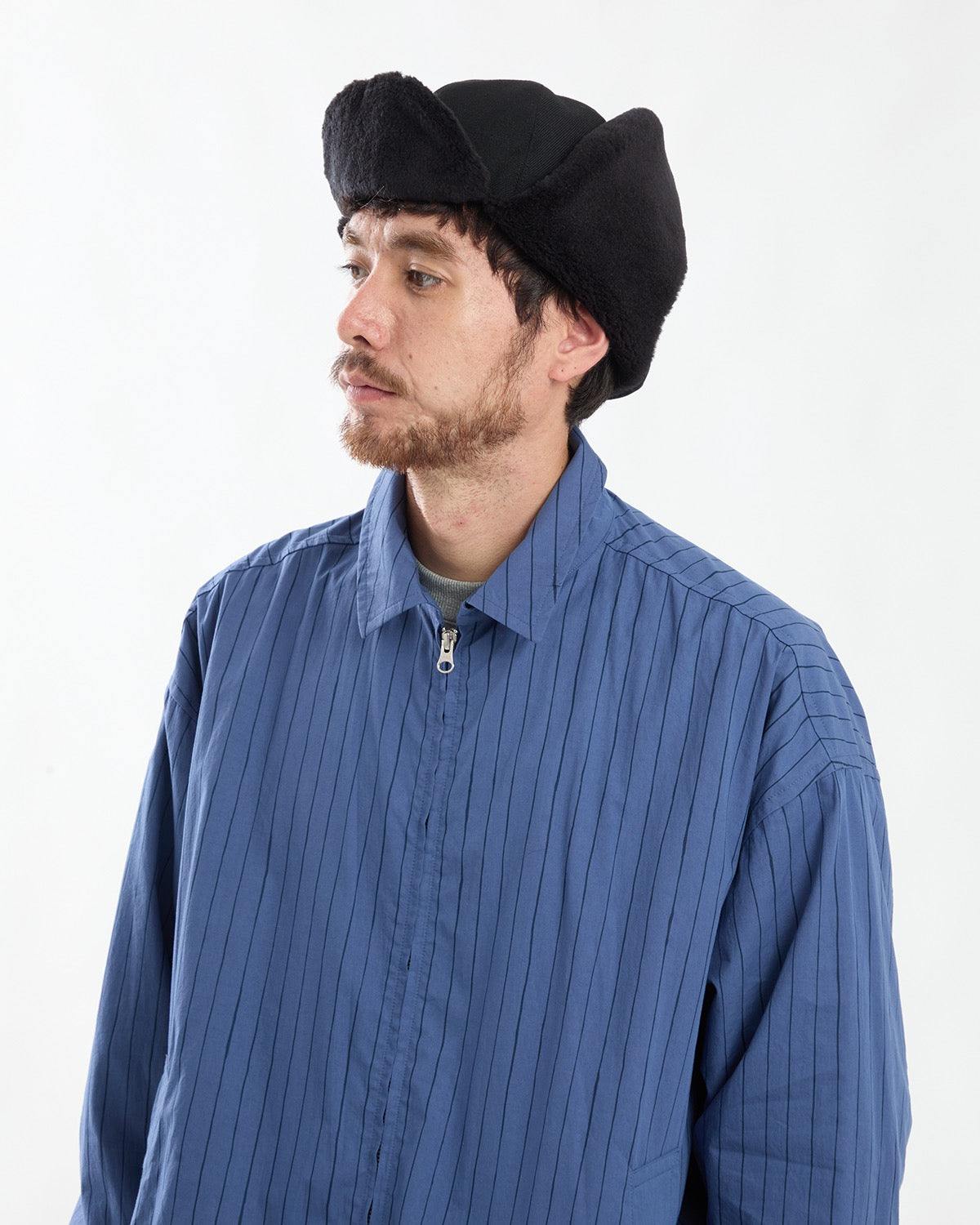 DRY WOOL BOMBER CAP