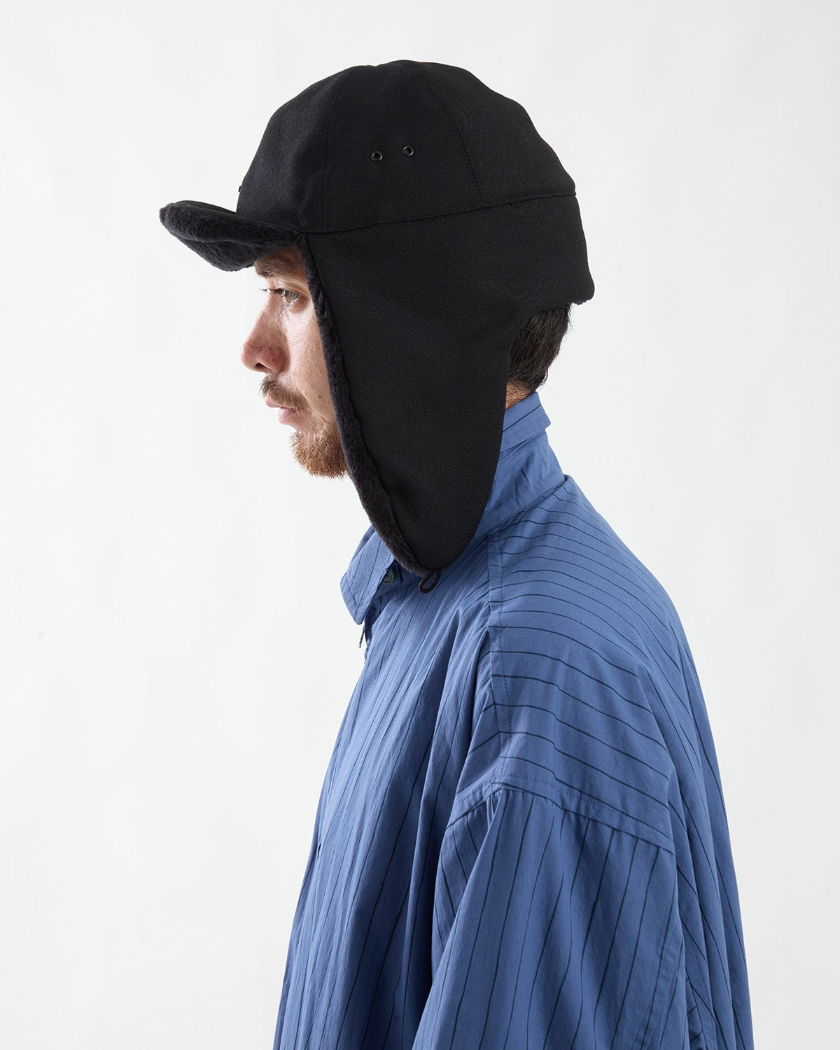 DRY WOOL BOMBER CAP
