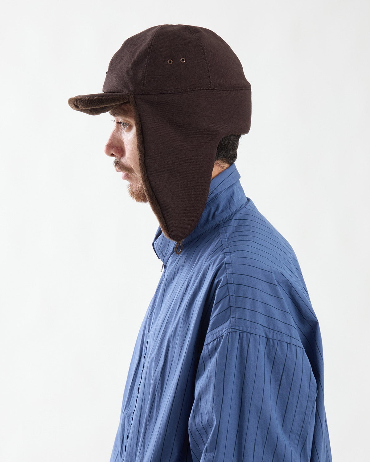 DRY WOOL BOMBER CAP