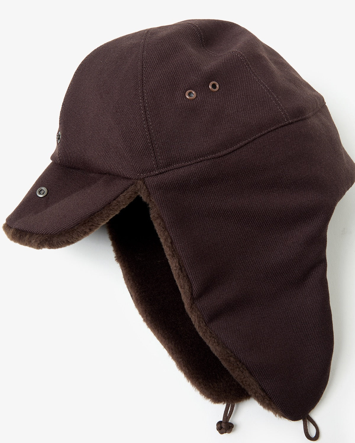 DRY WOOL BOMBER CAP