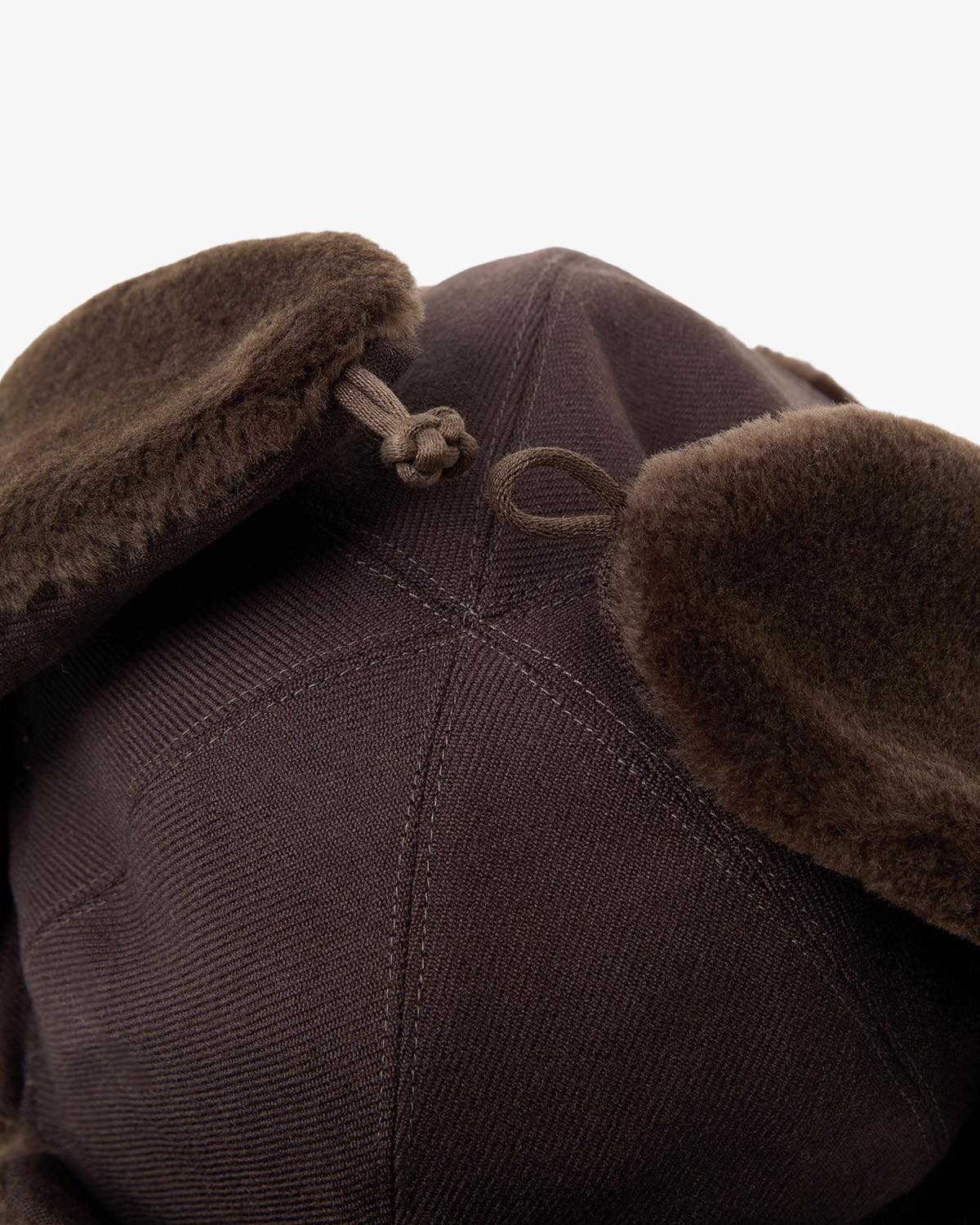 DRY WOOL BOMBER CAP