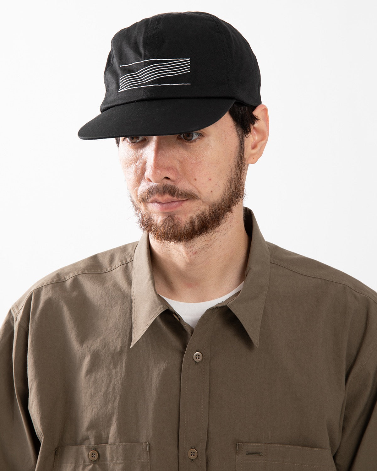 LINE PATTERN CAP