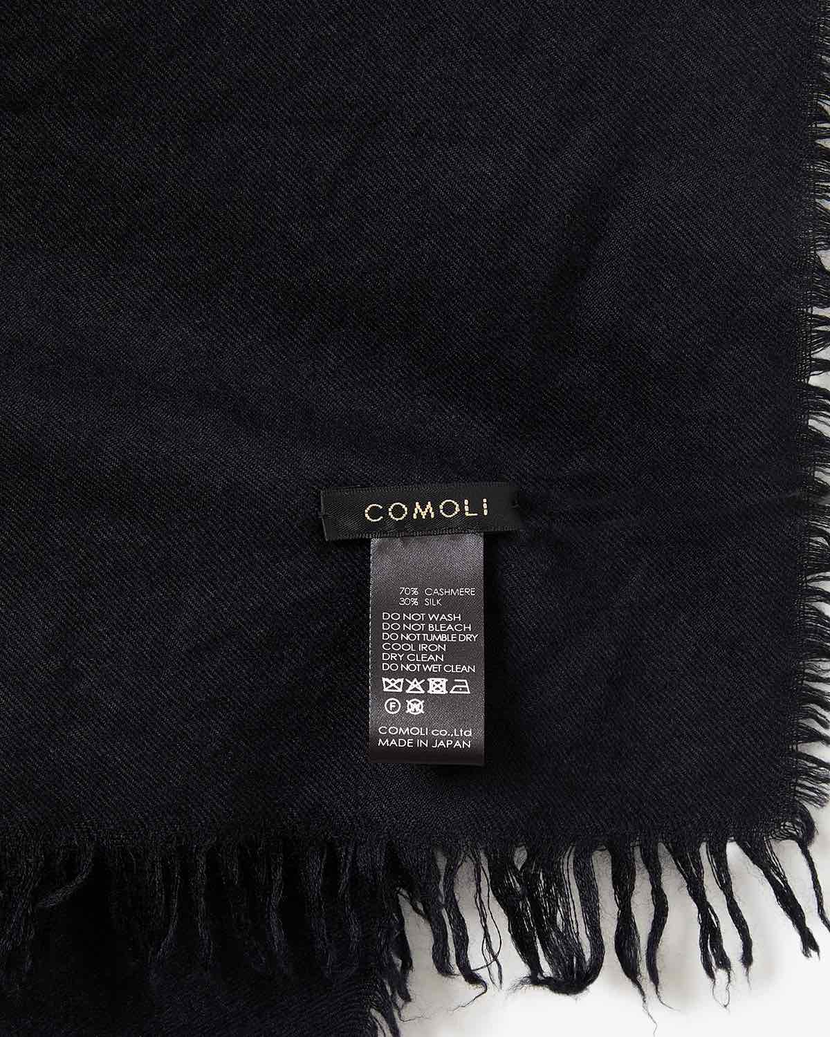 GARMENT-DYED CASHMERE SILK STOLE