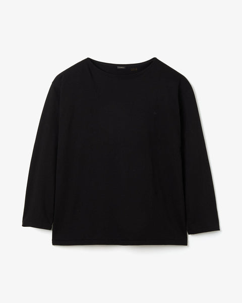 25AW COMOLI コットン ボートネック BLACK サイズ4 コットンボートネック – COVERCHORD