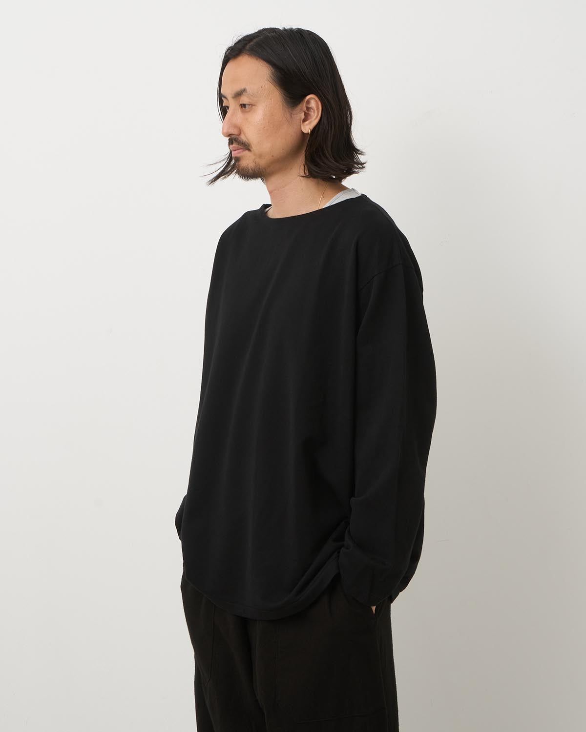 コットンボートネック