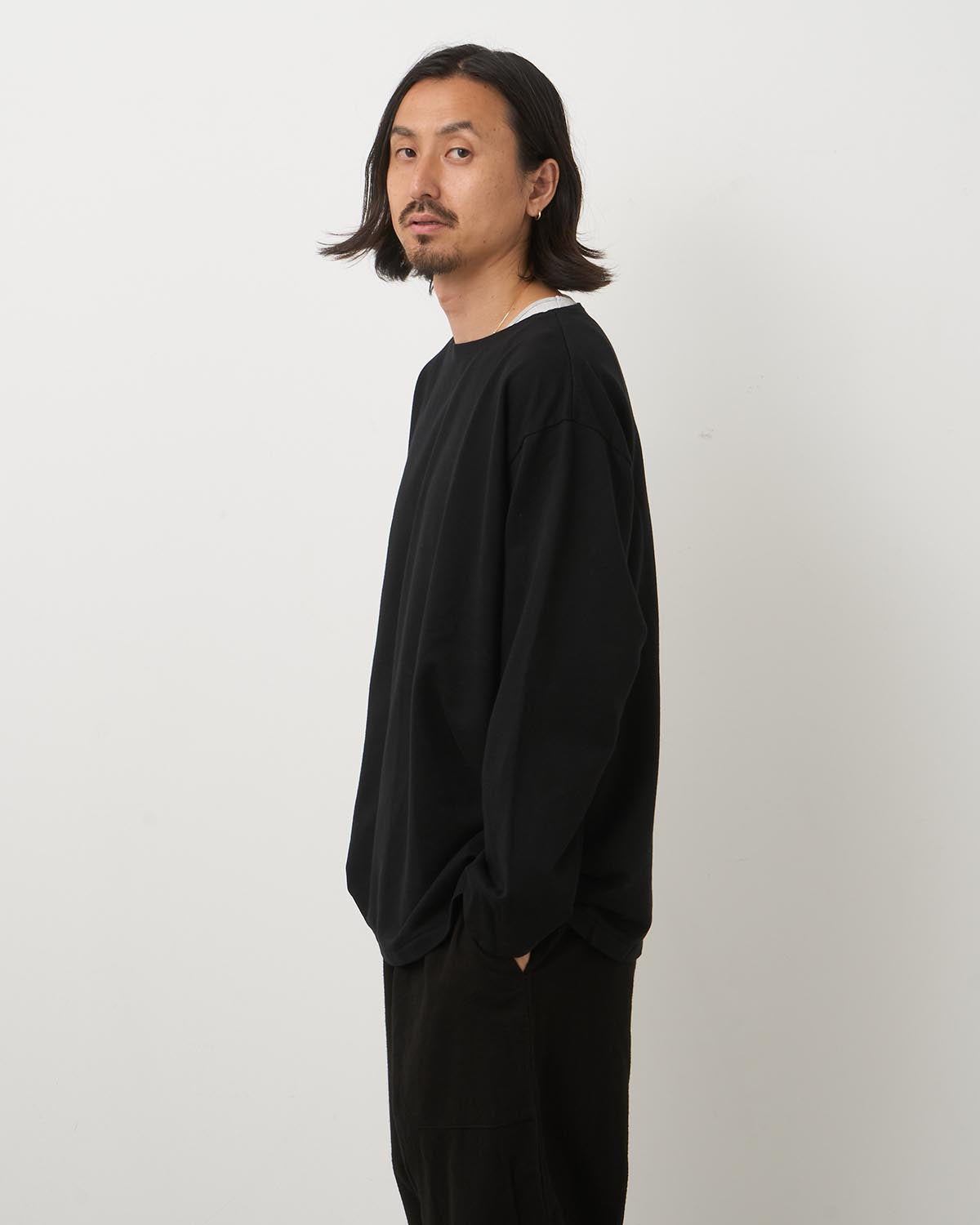 コットンボートネック