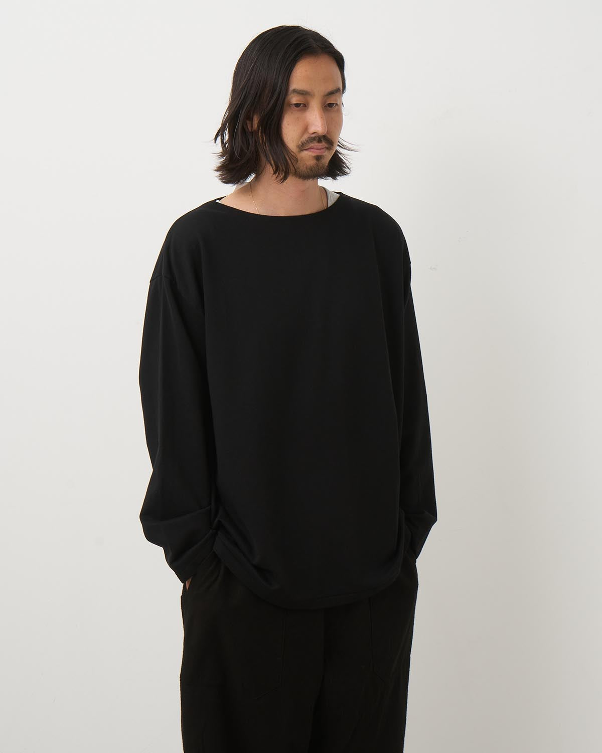 コットンボートネック