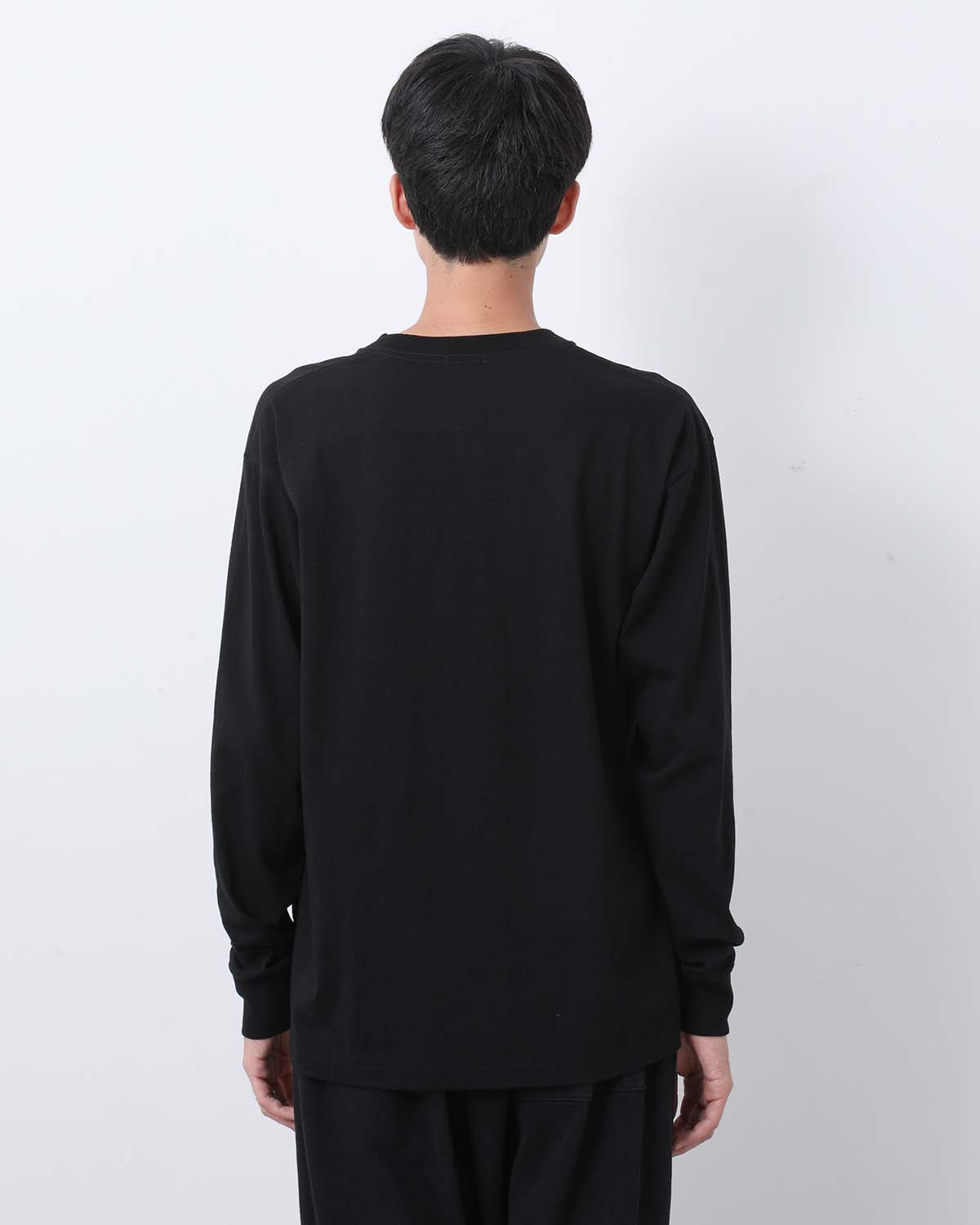 COTTON JERSEY LONG SLEEVE T-SHIRT