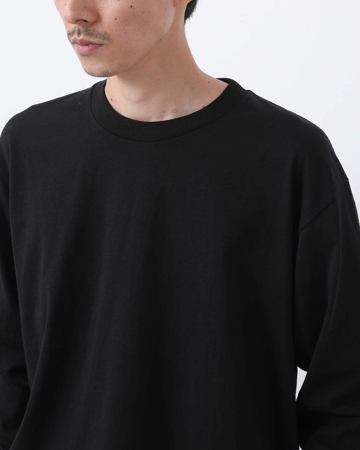 COTTON JERSEY LONG SLEEVE T-SHIRT