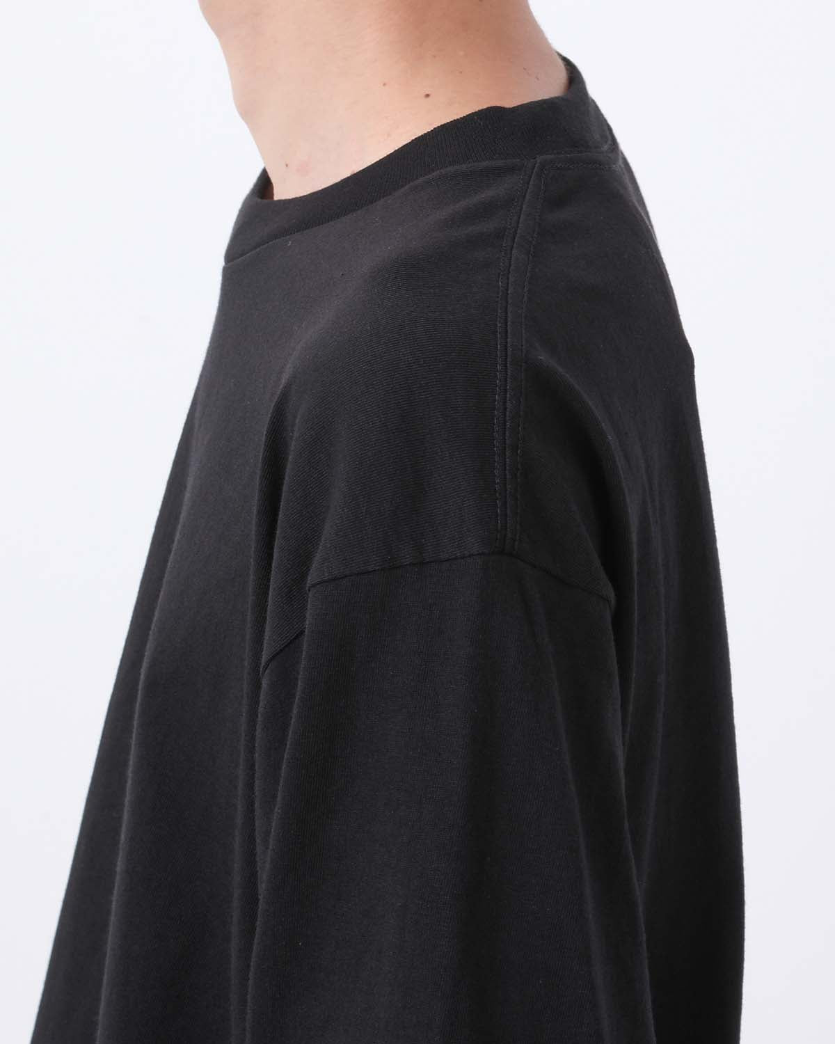 COTTON JERSEY LONG SLEEVE T-SHIRT