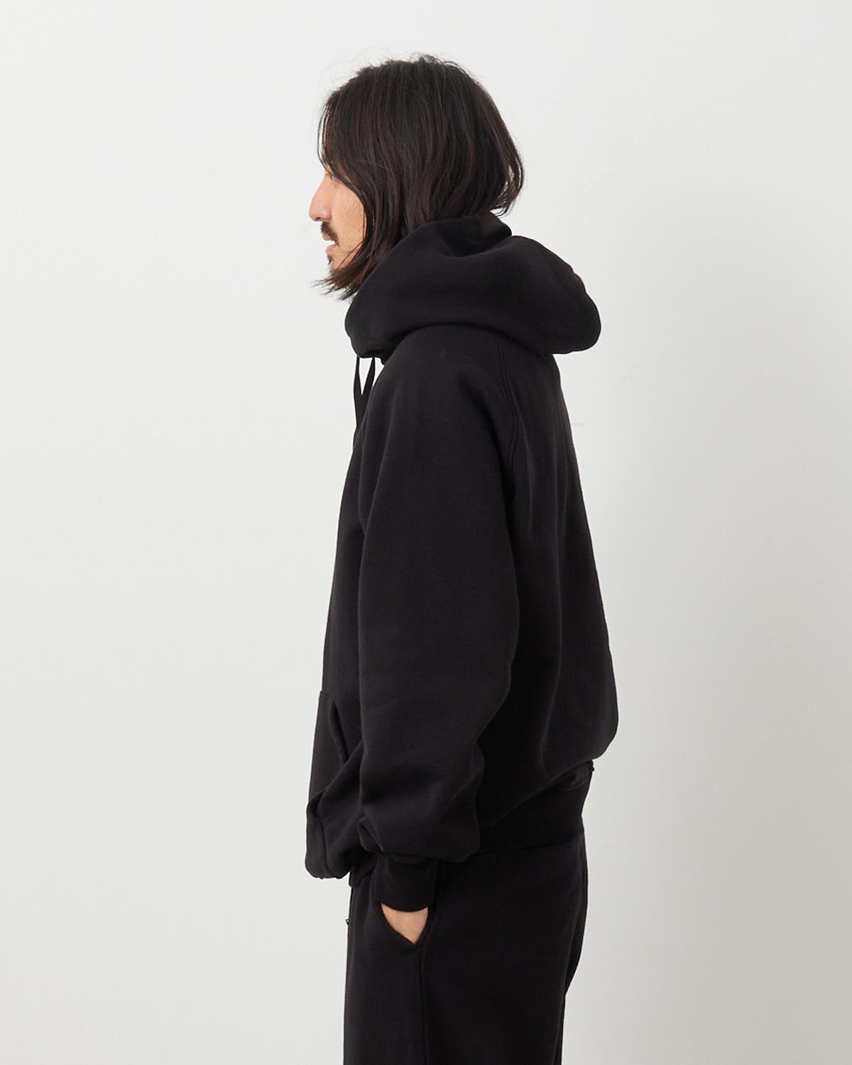 コットン裏毛パーカ