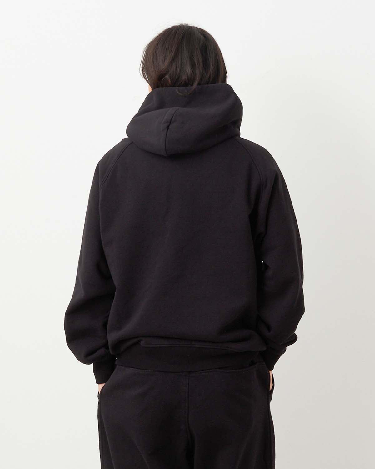 コットン裏毛パーカ