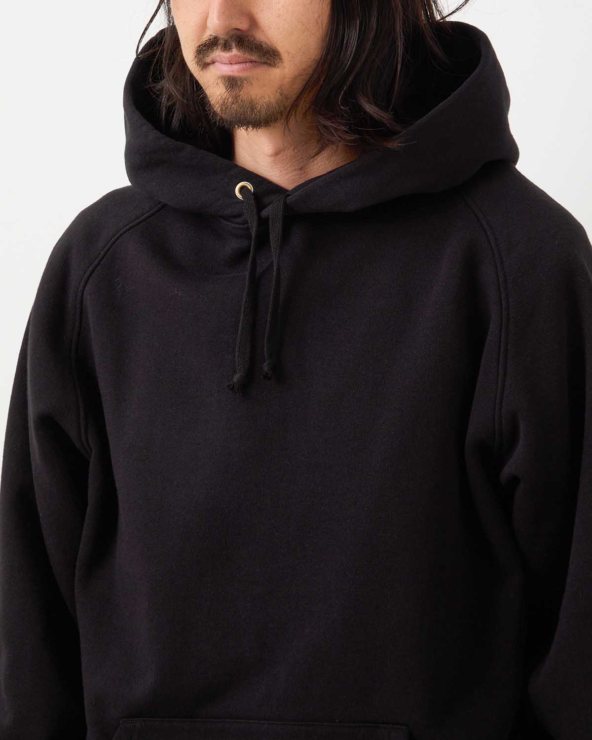 コットン裏毛パーカ