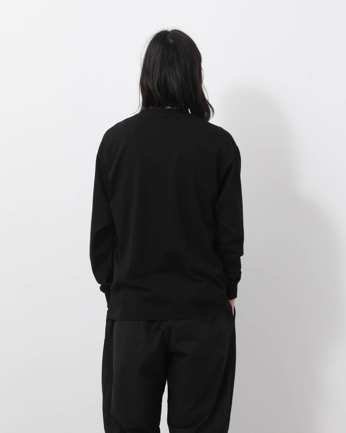 コットンジャージ長袖Tシャツ