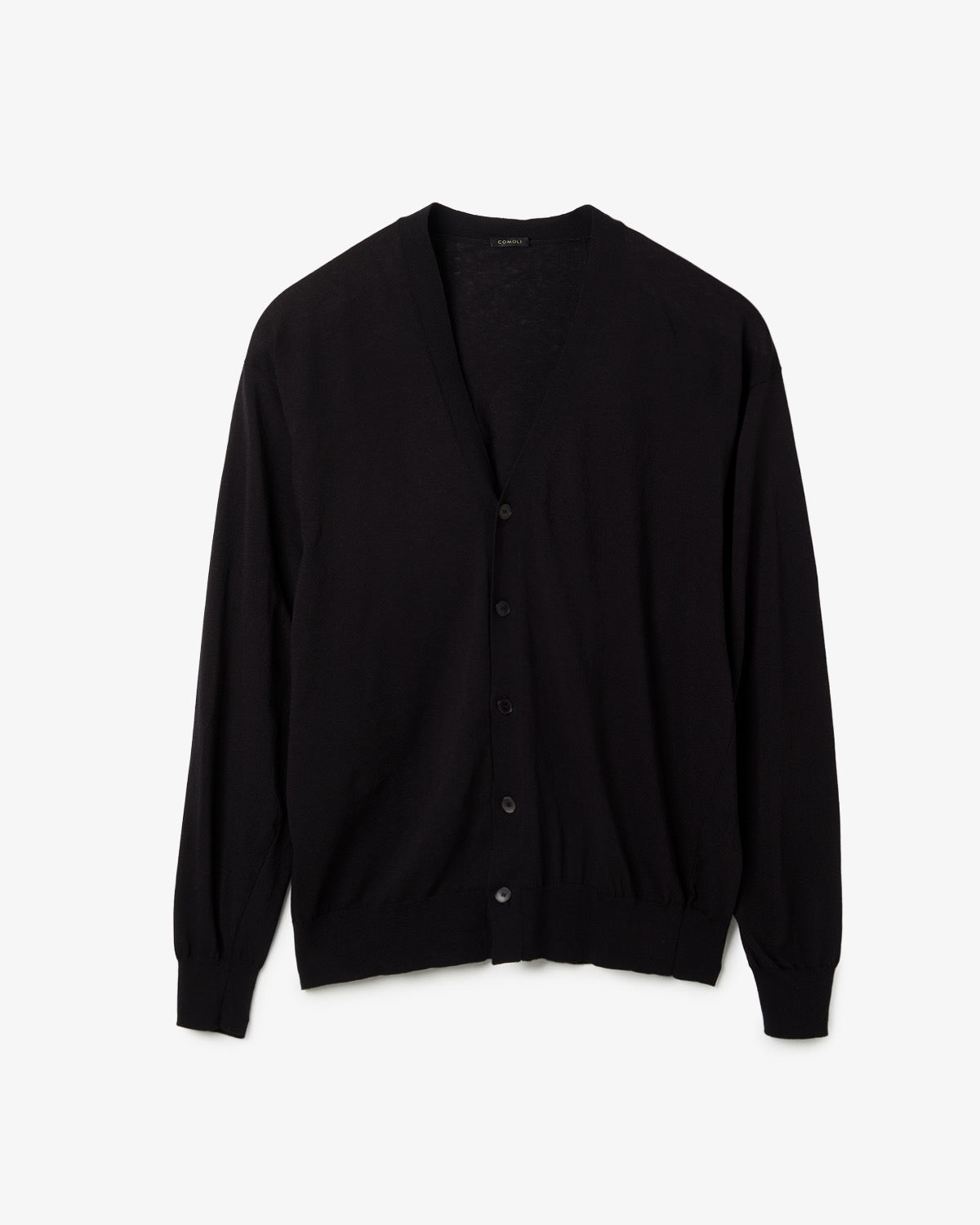 COTTON V-NECK CARDIGAN