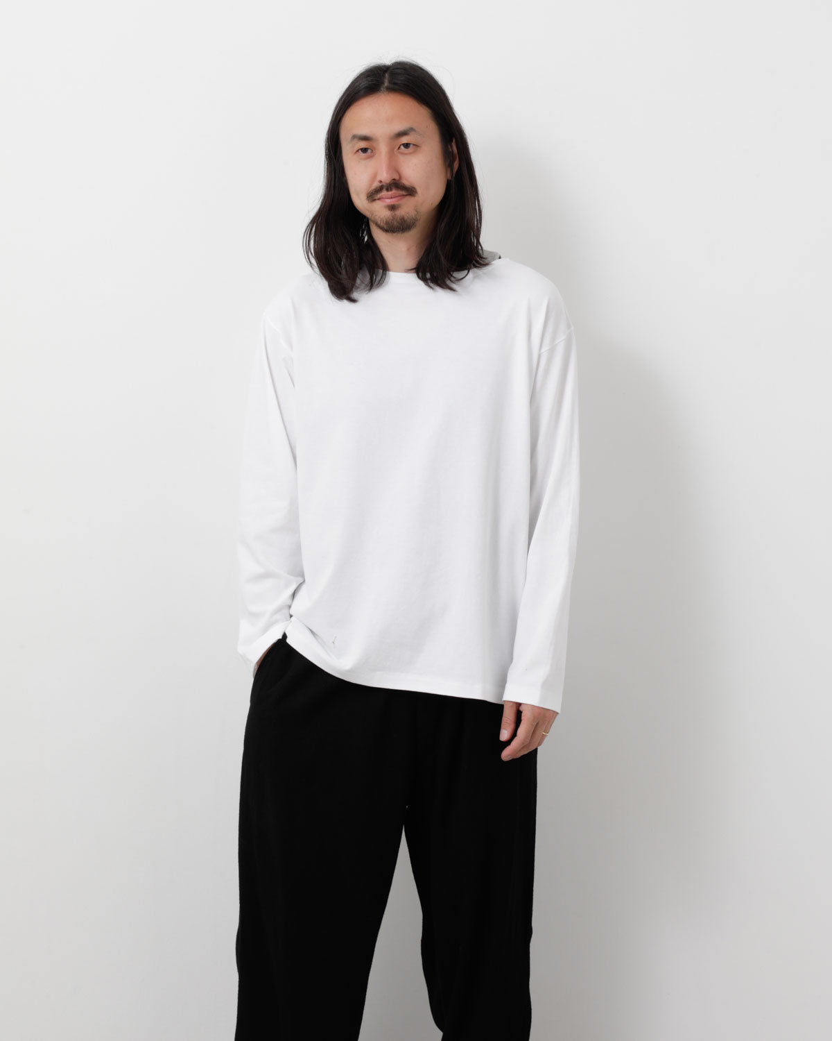 COTTON JERSEY BOAT NECK