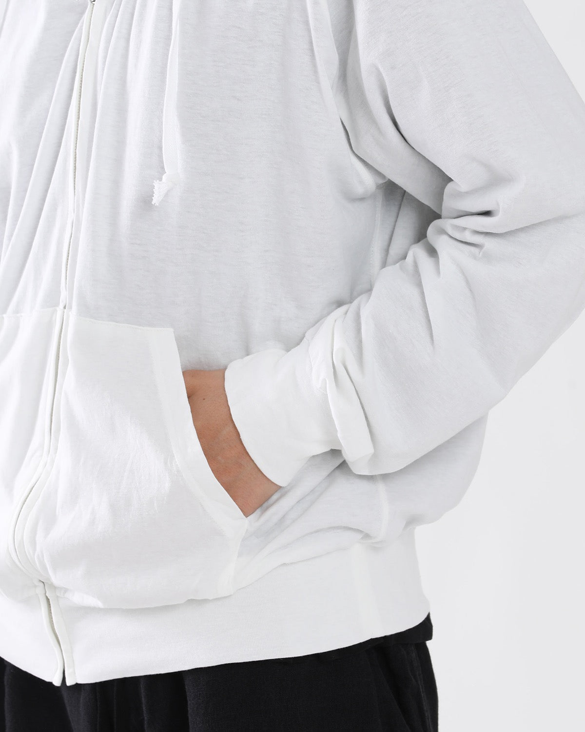 JERSEY ZIP HOODIE