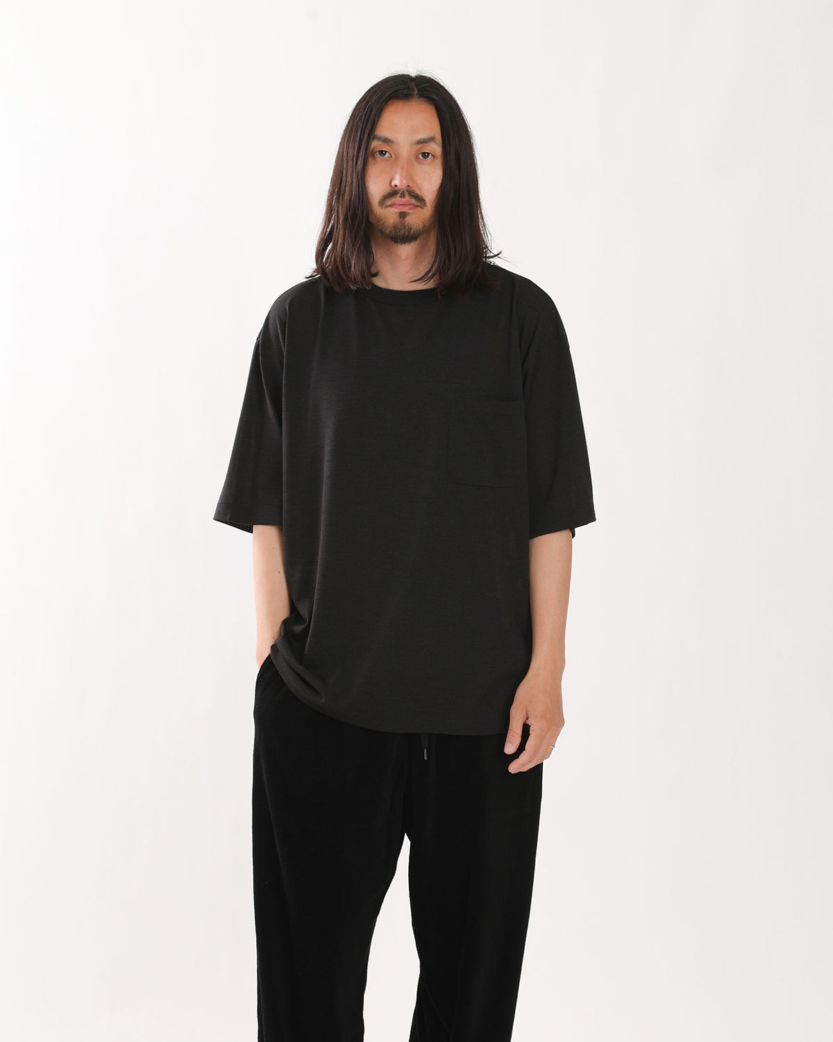 サマーウール半袖Tシャツ