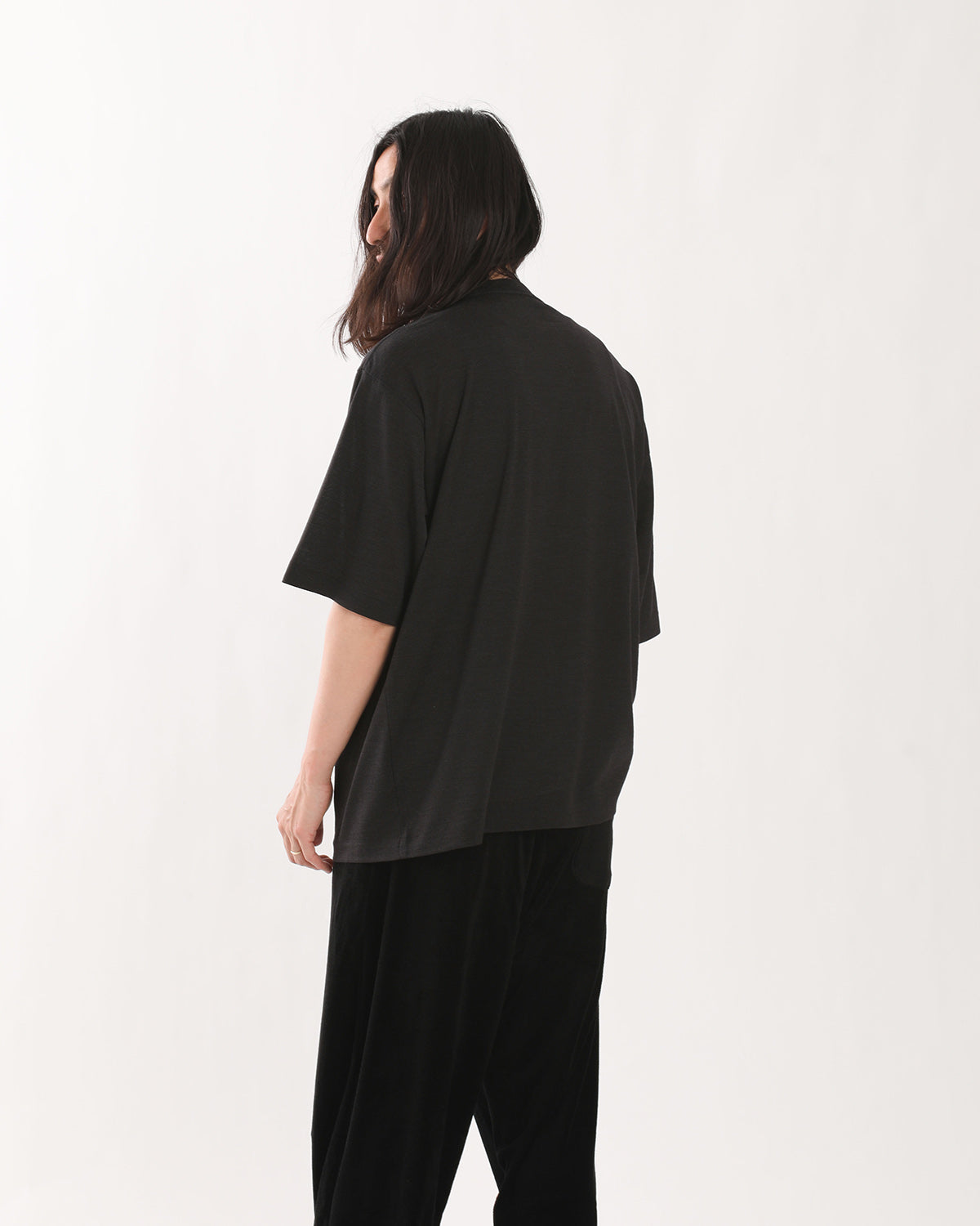 サマーウール半袖Tシャツ