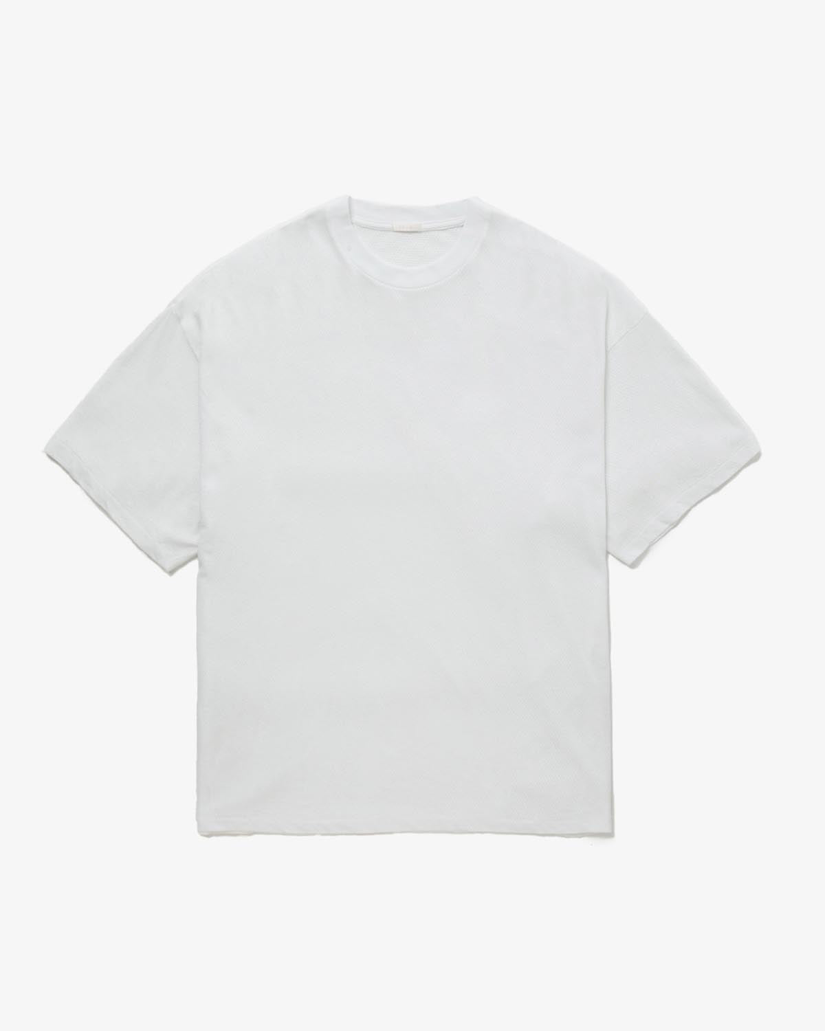 コットンメッシュ半袖Tシャツ