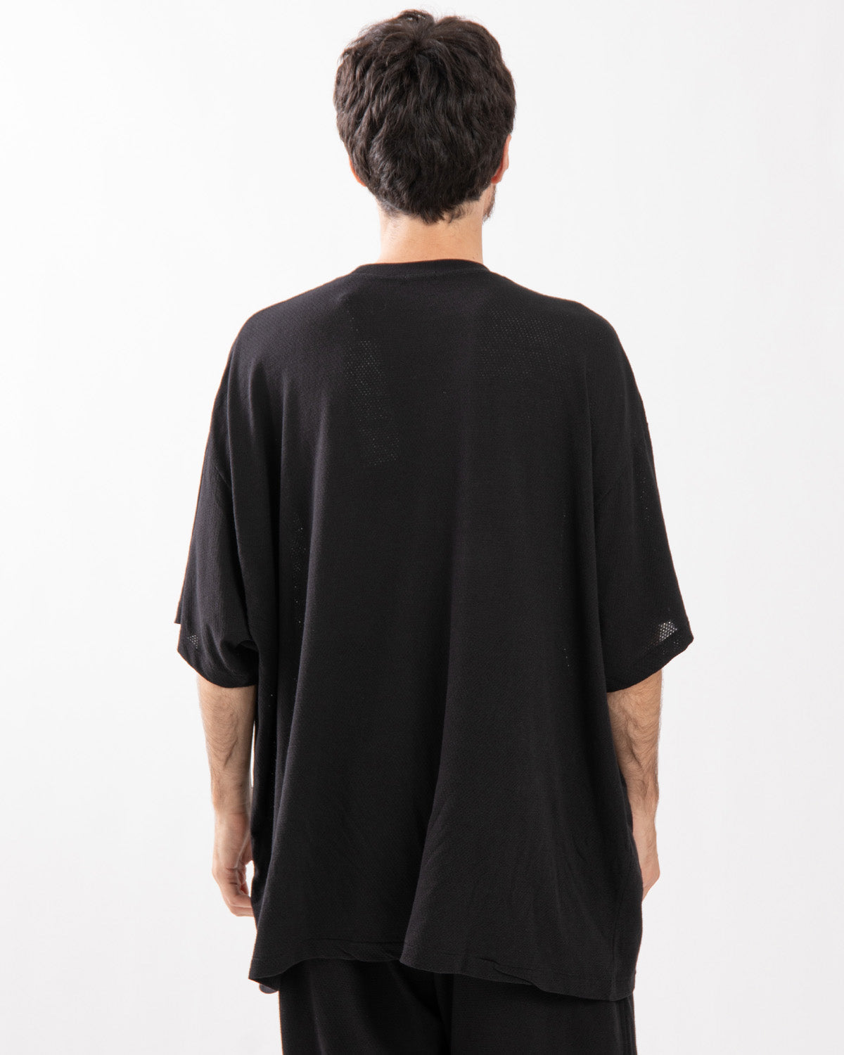コットンメッシュ半袖Tシャツ