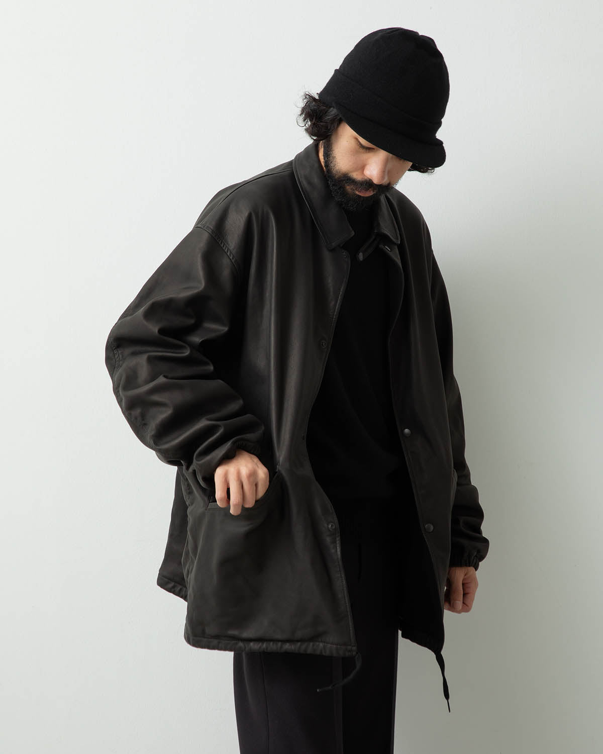 SHEEPSKIN COACH JACKET