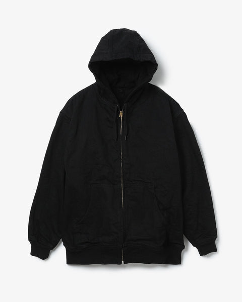 ブラックデニムジップパーカ – COVERCHORD