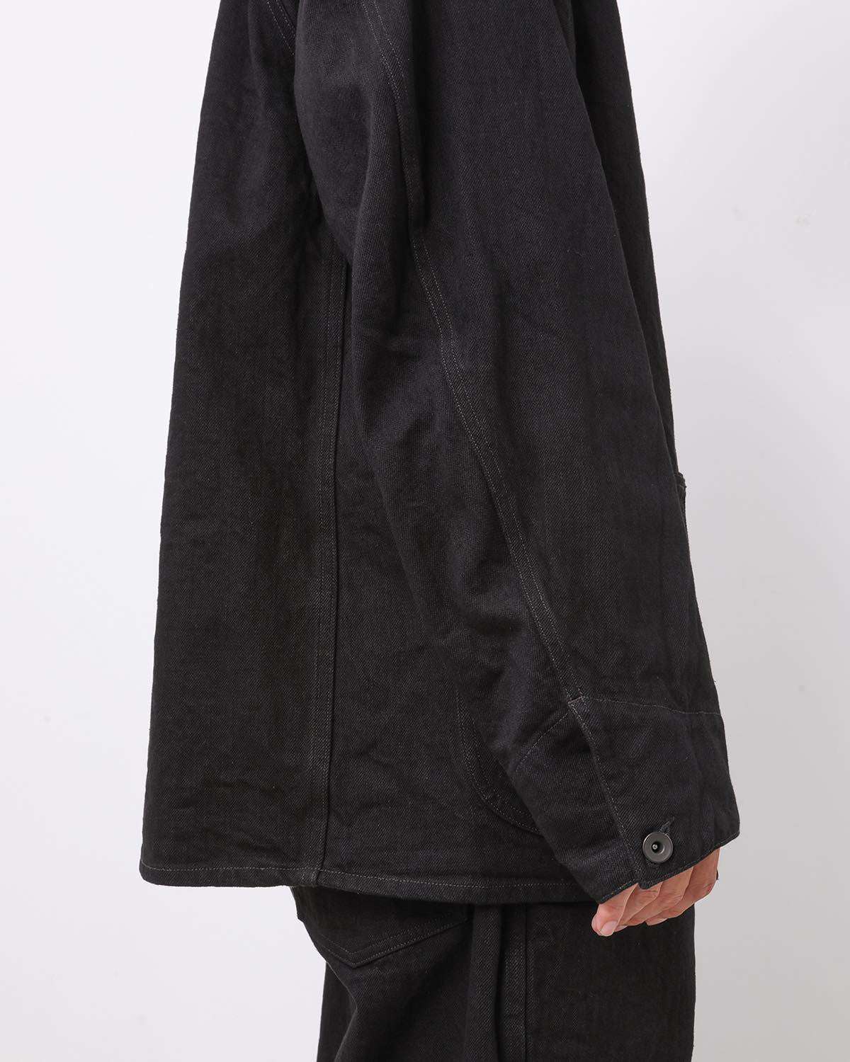 ブラックデニムワークジャケット – COVERCHORD